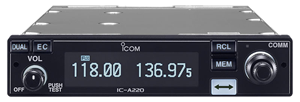 Icom IC-A220E TSO Transceiver
