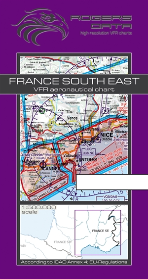 Rogers Data - France SE VFR Chart