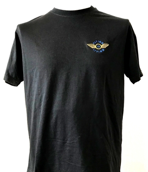 T-Shirt "Flying is Living"